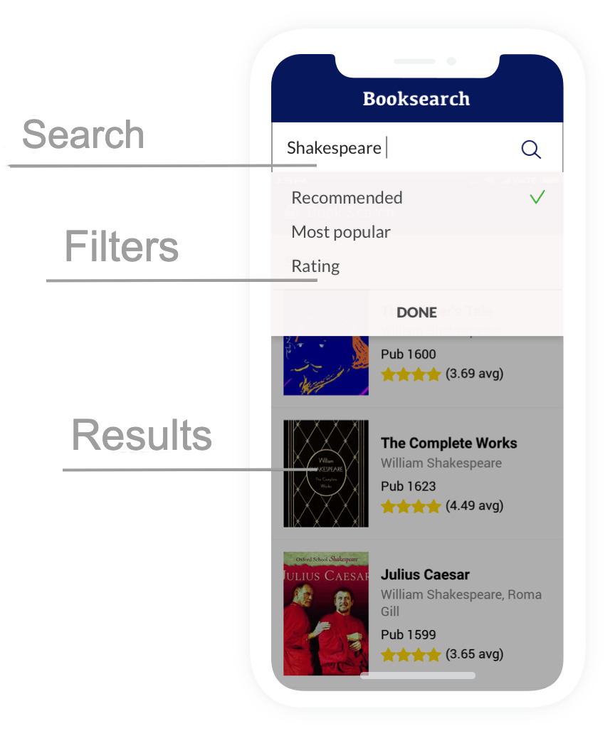 Mobile search experience